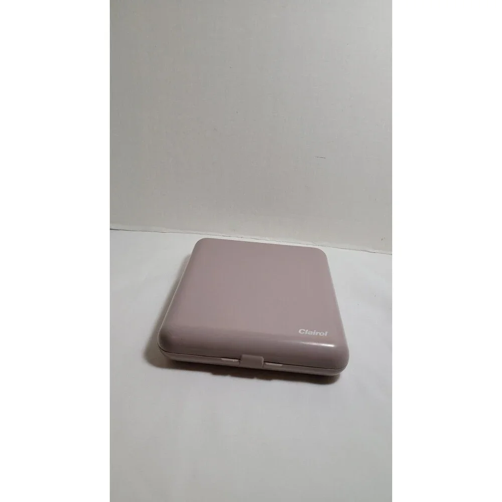 Clairol Pretty Looks Hollywood Vanity Mirror 1983 Purple Gray - AS IS For Repair